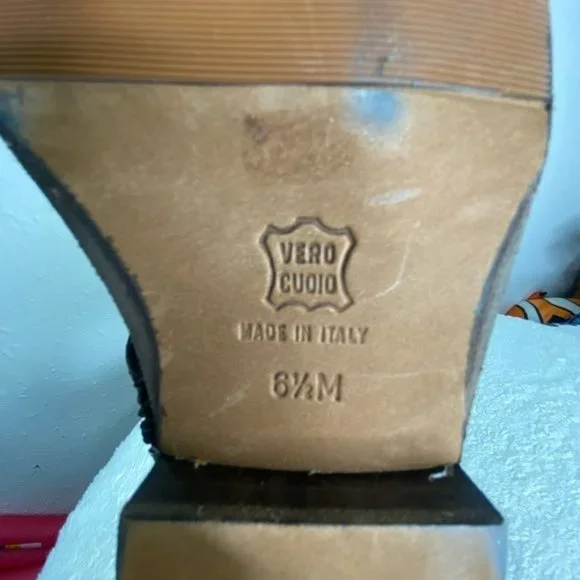 Ladies Donald J Pliner Brown Suede Alligator Knee High Zip Up Boots Size: 6.5 M - Picture 13 of 16